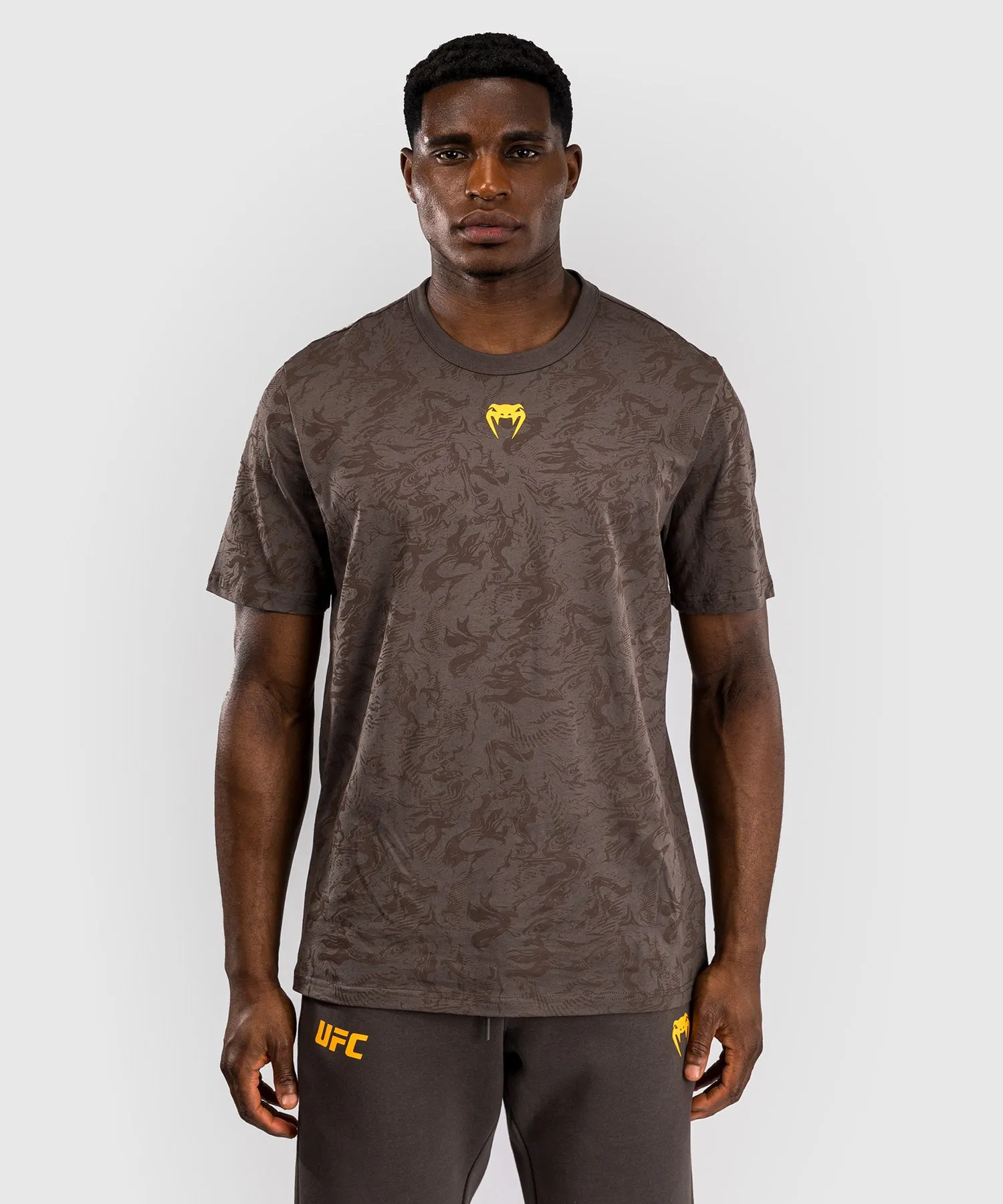 UFC Fusion by Venum Fight Week Men’s Short Sleeve T-Shirt - Earthen Brown
