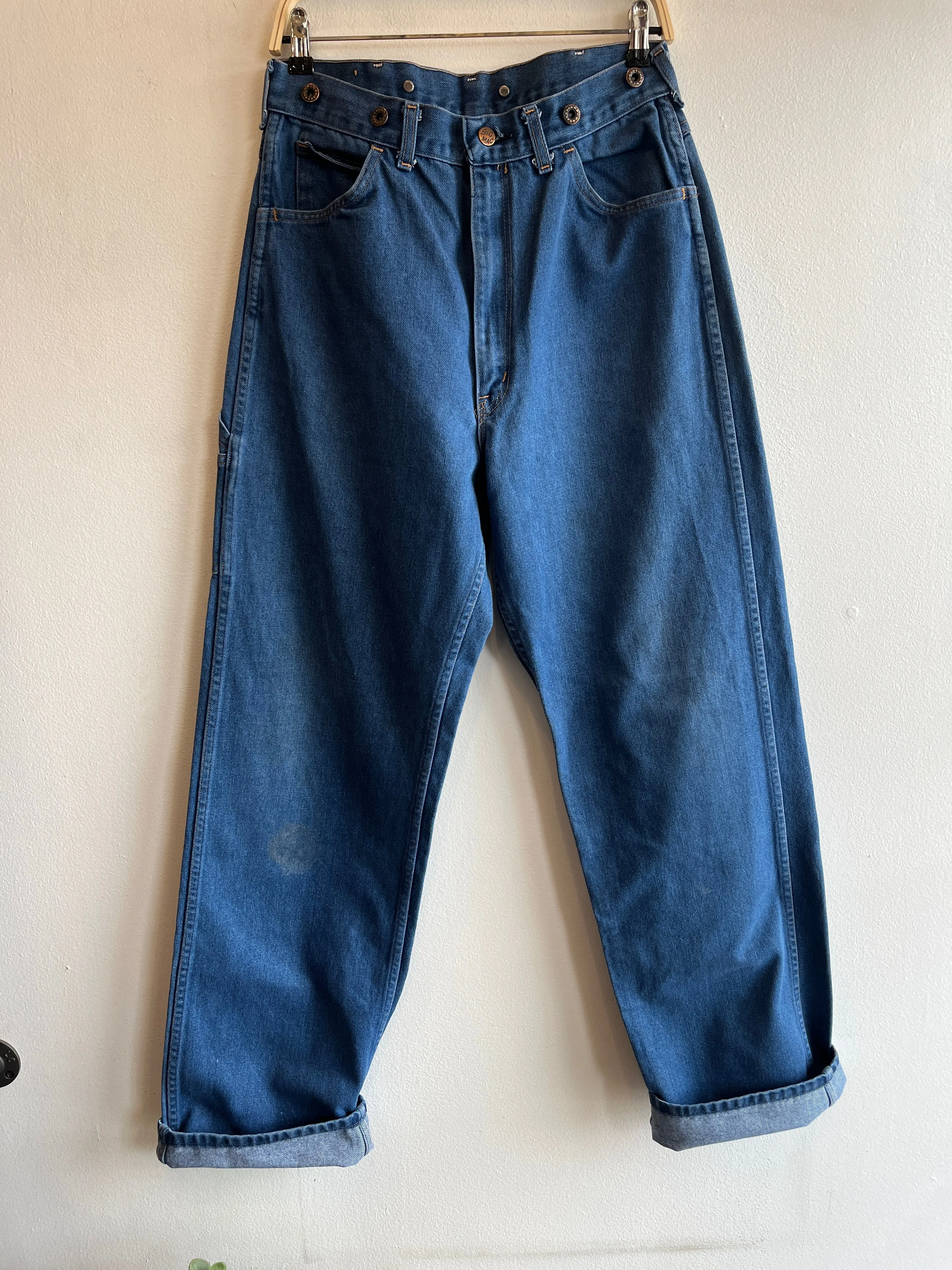 Vintage 1970/1980s Big Mac Wide Leg Carpenter Jeans